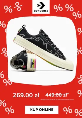Converse - gazetka promocyjna Do -60% na trampki od czwartku 25.07  - strona 10