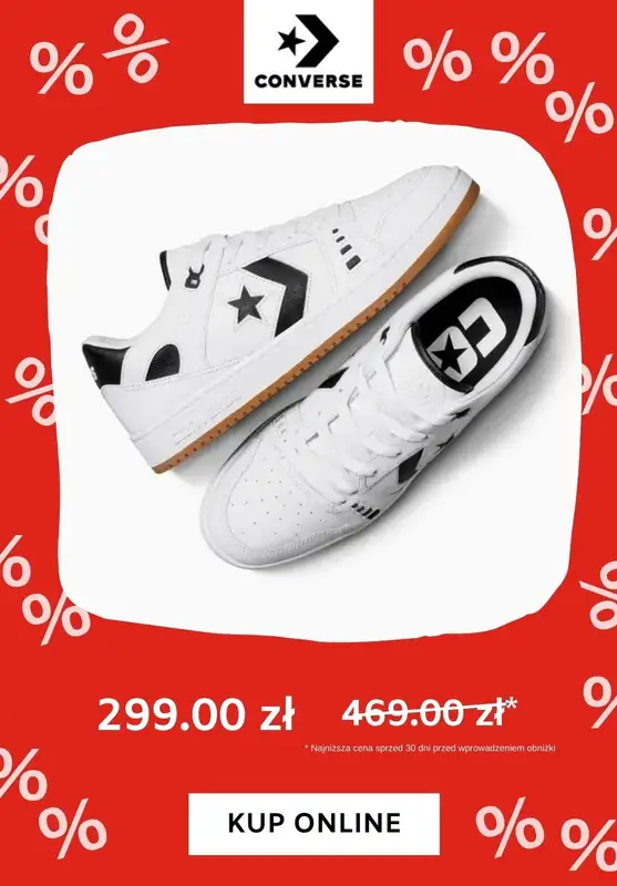 Converse - gazetka promocyjna Do -60% na trampki od czwartku 25.07  - strona 6