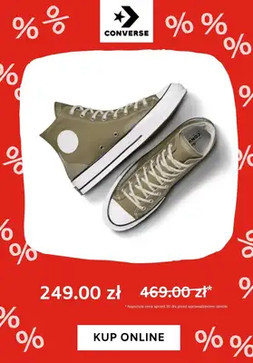 Converse - gazetka promocyjna Do -60% na trampki od czwartku 25.07  - strona 3