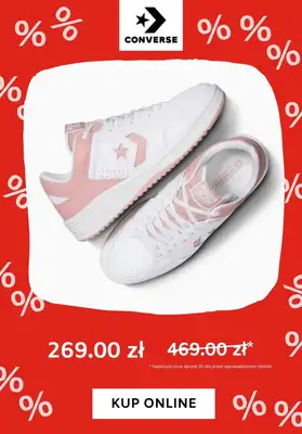 Converse - gazetka promocyjna Do -60% na trampki od czwartku 25.07  - strona 5