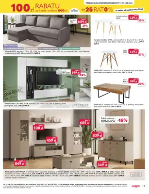 Salony Agata - gazetka promocyjna KALISZ: SALON AGATA OTWIERA SIĘ NA NOWO! Już 01.08.24! od czwartku 01.08 do soboty 10.08 - strona 3