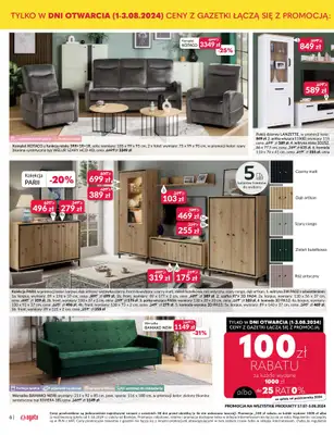 Salony Agata - gazetka promocyjna KALISZ: SALON AGATA OTWIERA SIĘ NA NOWO! Już 01.08.24! od czwartku 01.08 do soboty 10.08 - strona 6