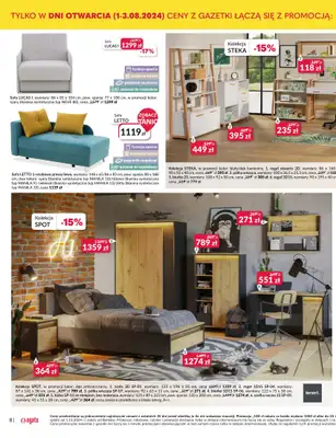 Salony Agata - gazetka promocyjna KALISZ: SALON AGATA OTWIERA SIĘ NA NOWO! Już 01.08.24! od czwartku 01.08 do soboty 10.08 - strona 8