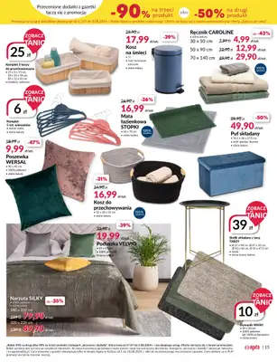 Salony Agata - gazetka promocyjna KALISZ: SALON AGATA OTWIERA SIĘ NA NOWO! Już 01.08.24! od czwartku 01.08 do soboty 10.08 - strona 15