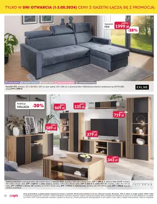 Salony Agata - gazetka promocyjna KALISZ: SALON AGATA OTWIERA SIĘ NA NOWO! Już 01.08.24! od czwartku 01.08 do soboty 10.08 - strona 2