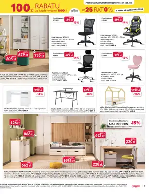 Salony Agata - gazetka promocyjna KALISZ: SALON AGATA OTWIERA SIĘ NA NOWO! Już 01.08.24! od czwartku 01.08 do soboty 10.08 - strona 9