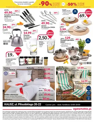 Salony Agata - gazetka promocyjna KALISZ: SALON AGATA OTWIERA SIĘ NA NOWO! Już 01.08.24! od czwartku 01.08 do soboty 10.08 - strona 16