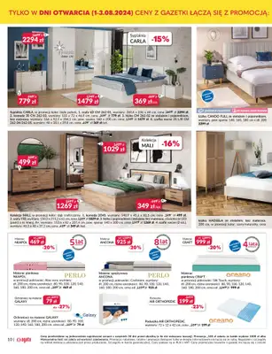 Salony Agata - gazetka promocyjna KALISZ: SALON AGATA OTWIERA SIĘ NA NOWO! Już 01.08.24! od czwartku 01.08 do soboty 10.08 - strona 10