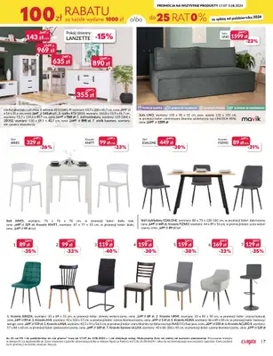 Salony Agata - gazetka promocyjna KALISZ: SALON AGATA OTWIERA SIĘ NA NOWO! Już 01.08.24! od czwartku 01.08 do soboty 10.08 - strona 7