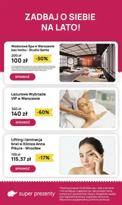 Super Prezenty - gazetka promocyjna Gazetka od wtorku 30.07 do poniedziałku 19.08 - strona 2 Super Prezenty - gazetka promocyjna Gazetka od wtorku 30.07 do poniedziałku 19.08 - strona 2