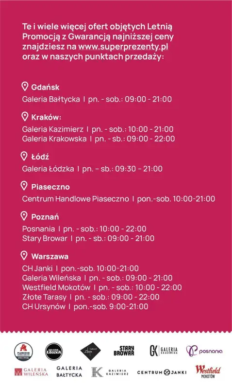 Super Prezenty - gazetka promocyjna Gazetka od wtorku 30.07 do poniedziałku 19.08 - strona 5