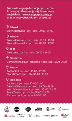 Super Prezenty - gazetka promocyjna Gazetka od wtorku 30.07 do poniedziałku 19.08 - strona 5 Super Prezenty - gazetka promocyjna Gazetka od wtorku 30.07 do poniedziałku 19.08 - strona 5