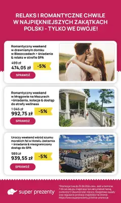 Super Prezenty - gazetka promocyjna Gazetka od wtorku 30.07 do poniedziałku 19.08 - strona 3 Super Prezenty - gazetka promocyjna Gazetka od wtorku 30.07 do poniedziałku 19.08 - strona 3