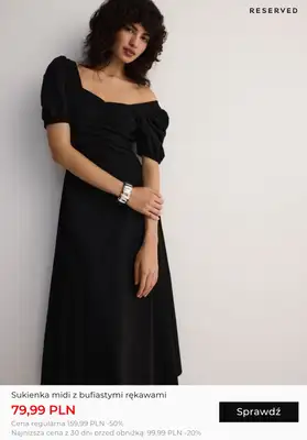 Reserved - gazetka promocyjna Wyprzedaż: Sukienki od środy 31.07 do środy 07.08 - strona 4
