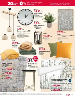 Salony Agata - gazetka promocyjna Gazetka od poniedziałku 05.08 do niedzieli 25.08 - strona 11