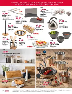 Salony Agata - gazetka promocyjna Gazetka od poniedziałku 05.08 do niedzieli 25.08 - strona 14