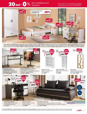 Salony Agata - gazetka promocyjna Gazetka od poniedziałku 05.08 do niedzieli 25.08 - strona 3