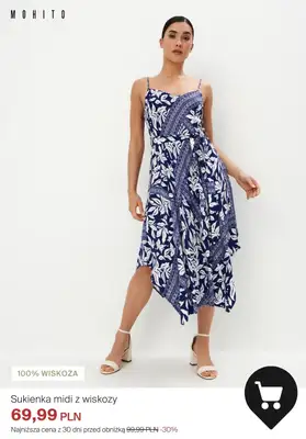 Mohito - gazetka promocyjna Ostatnie dni wyprzedaży od poniedziałku 05.08  - strona 9 Mohito - gazetka promocyjna Ostatnie dni wyprzedaży od poniedziałku 05.08  - strona 9