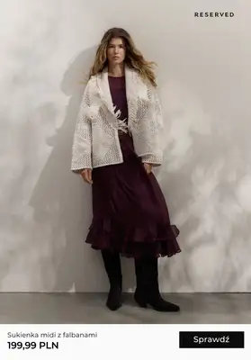Reserved - gazetka promocyjna Nowości dla niej od wtorku 06.08 do wtorku 13.08 - strona 7
