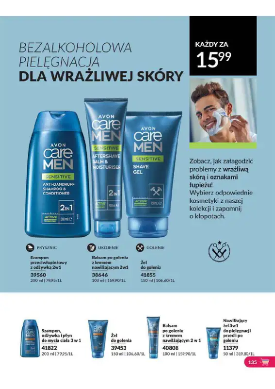 AVON - gazetka promocyjna Katalog od wtorku 06.08 do soboty 31.08 - strona 135