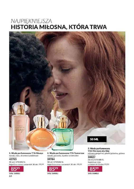 AVON - gazetka promocyjna Katalog od wtorku 06.08 do soboty 31.08 - strona 64