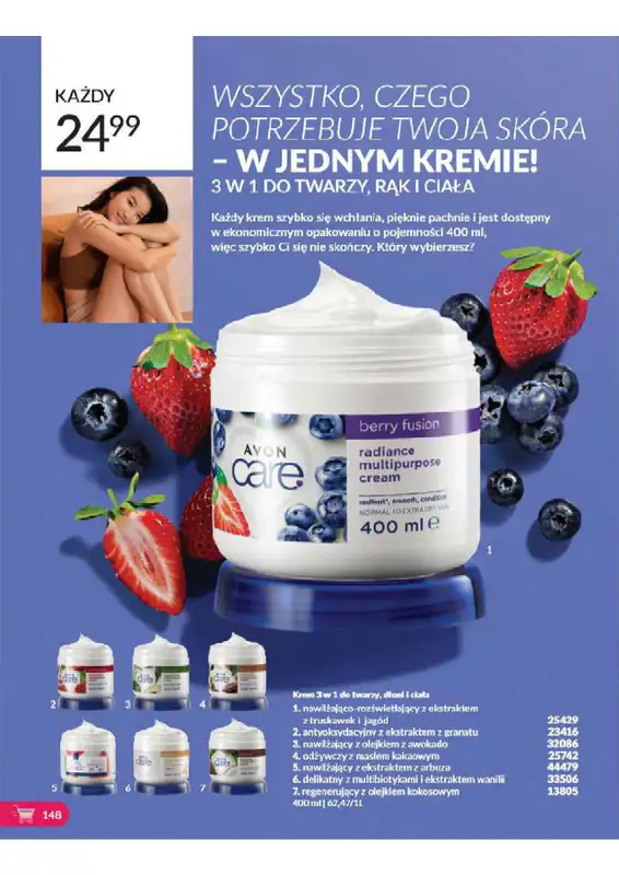 AVON - gazetka promocyjna Katalog od wtorku 06.08 do soboty 31.08 - strona 148