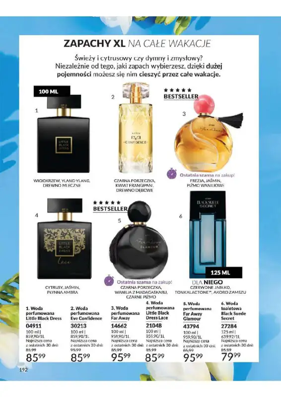 AVON - gazetka promocyjna Katalog od wtorku 06.08 do soboty 31.08 - strona 194