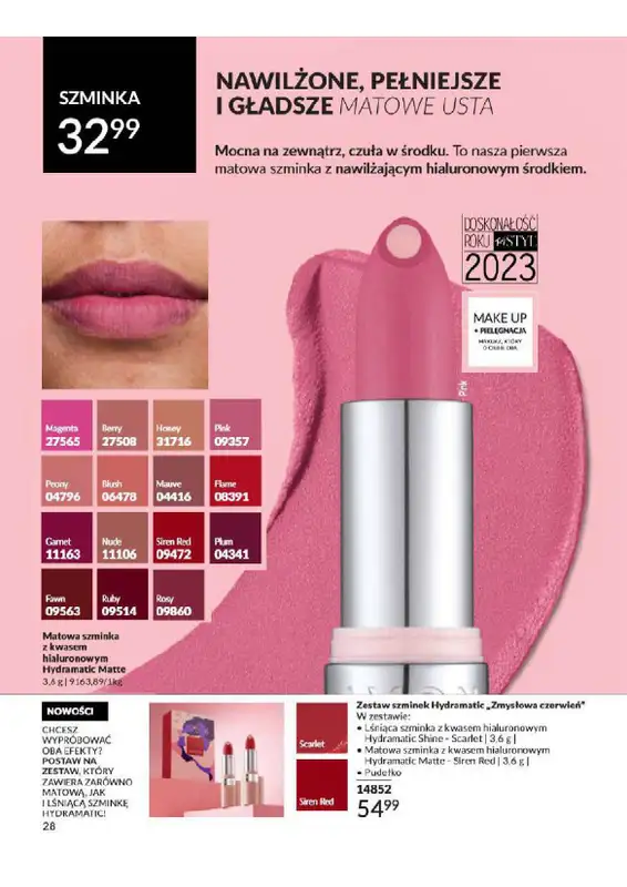 AVON - gazetka promocyjna Katalog od wtorku 06.08 do soboty 31.08 - strona 28