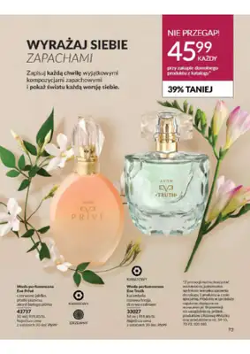 AVON - gazetka promocyjna Katalog od wtorku 06.08 do soboty 31.08 - strona 73 AVON - gazetka promocyjna Katalog od wtorku 06.08 do soboty 31.08 - strona 73