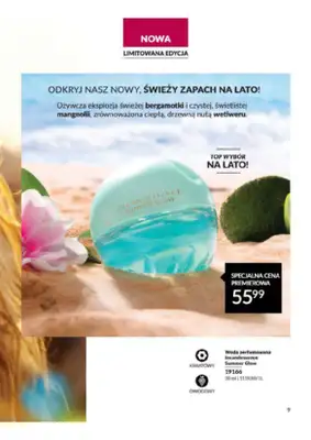 AVON - gazetka promocyjna Katalog od wtorku 06.08 do soboty 31.08 - strona 9 AVON - gazetka promocyjna Katalog od wtorku 06.08 do soboty 31.08 - strona 9