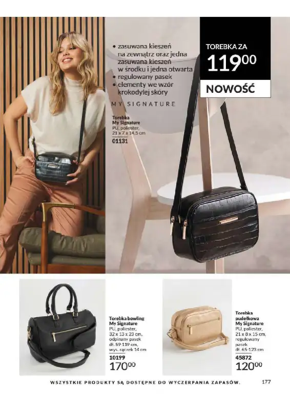 AVON - gazetka promocyjna Katalog od wtorku 06.08 do soboty 31.08 - strona 177