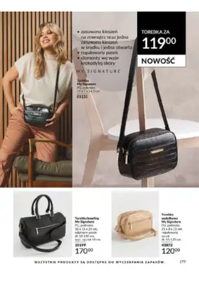 AVON - gazetka promocyjna Katalog od wtorku 06.08 do soboty 31.08 - strona 177 AVON - gazetka promocyjna Katalog od wtorku 06.08 do soboty 31.08 - strona 177