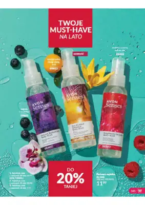 AVON - gazetka promocyjna Katalog od wtorku 06.08 do soboty 31.08 - strona 185 AVON - gazetka promocyjna Katalog od wtorku 06.08 do soboty 31.08 - strona 185