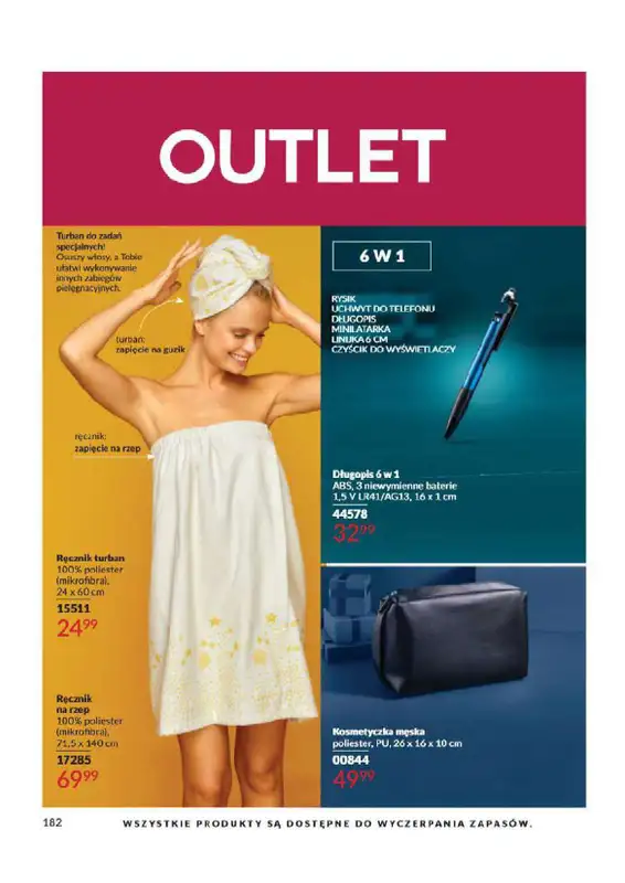 AVON - gazetka promocyjna Katalog od wtorku 06.08 do soboty 31.08 - strona 182