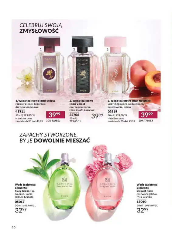 AVON - gazetka promocyjna Katalog od wtorku 06.08 do soboty 31.08 - strona 80