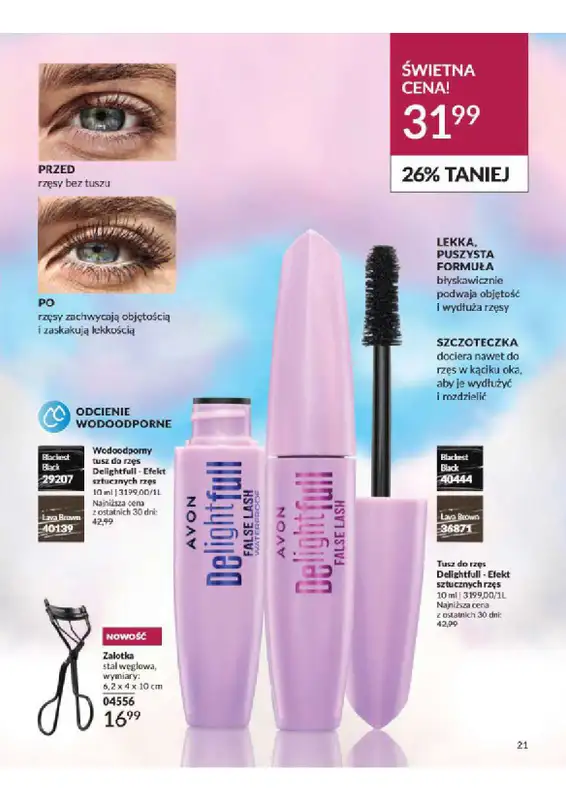 AVON - gazetka promocyjna Katalog od wtorku 06.08 do soboty 31.08 - strona 21