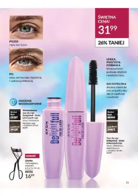 AVON - gazetka promocyjna Katalog od wtorku 06.08 do soboty 31.08 - strona 21 AVON - gazetka promocyjna Katalog od wtorku 06.08 do soboty 31.08 - strona 21