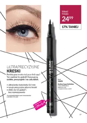 AVON - gazetka promocyjna Katalog od wtorku 06.08 do soboty 31.08 - strona 17 AVON - gazetka promocyjna Katalog od wtorku 06.08 do soboty 31.08 - strona 17