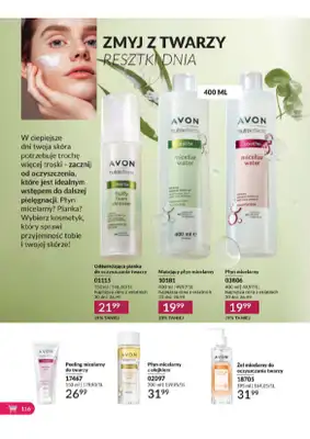 AVON - gazetka promocyjna Katalog od wtorku 06.08 do soboty 31.08 - strona 116 AVON - gazetka promocyjna Katalog od wtorku 06.08 do soboty 31.08 - strona 116