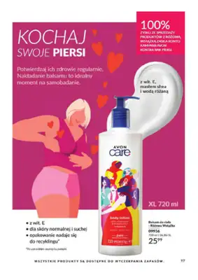 AVON - gazetka promocyjna Katalog od wtorku 06.08 do soboty 31.08 - strona 97 AVON - gazetka promocyjna Katalog od wtorku 06.08 do soboty 31.08 - strona 97