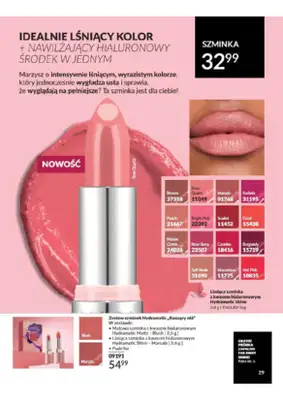 AVON - gazetka promocyjna Katalog od wtorku 06.08 do soboty 31.08 - strona 29 AVON - gazetka promocyjna Katalog od wtorku 06.08 do soboty 31.08 - strona 29