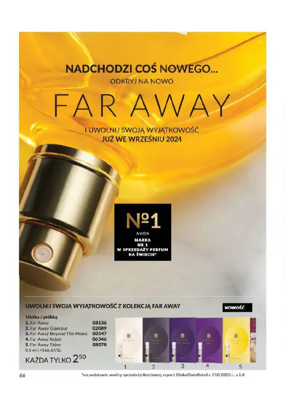 AVON - gazetka promocyjna Katalog od wtorku 06.08 do soboty 31.08 - strona 66
