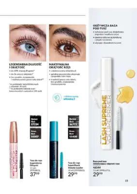AVON - gazetka promocyjna Katalog od wtorku 06.08 do soboty 31.08 - strona 23 AVON - gazetka promocyjna Katalog od wtorku 06.08 do soboty 31.08 - strona 23