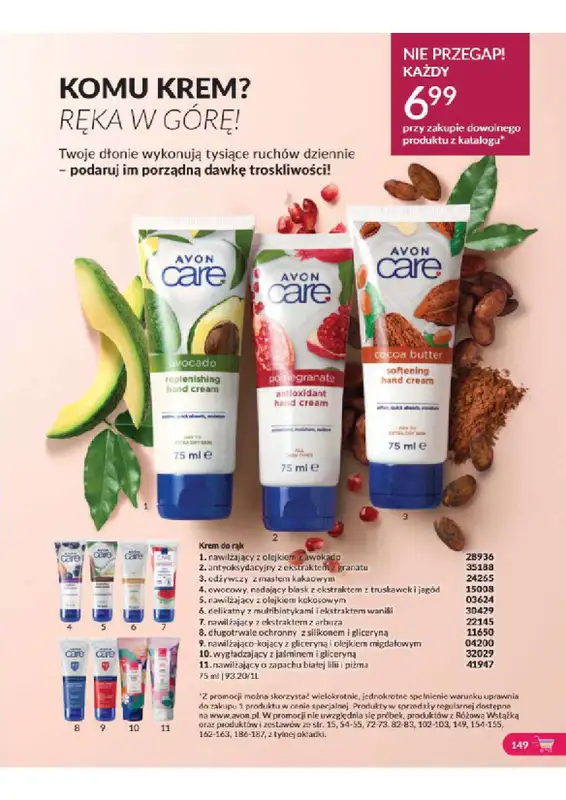 AVON - gazetka promocyjna Katalog od wtorku 06.08 do soboty 31.08 - strona 149