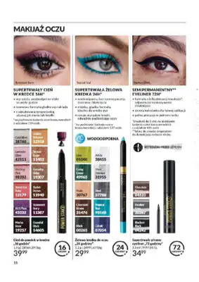 AVON - gazetka promocyjna Katalog od wtorku 06.08 do soboty 31.08 - strona 18 AVON - gazetka promocyjna Katalog od wtorku 06.08 do soboty 31.08 - strona 18