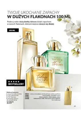 AVON - gazetka promocyjna Katalog od wtorku 06.08 do soboty 31.08 - strona 65 AVON - gazetka promocyjna Katalog od wtorku 06.08 do soboty 31.08 - strona 65