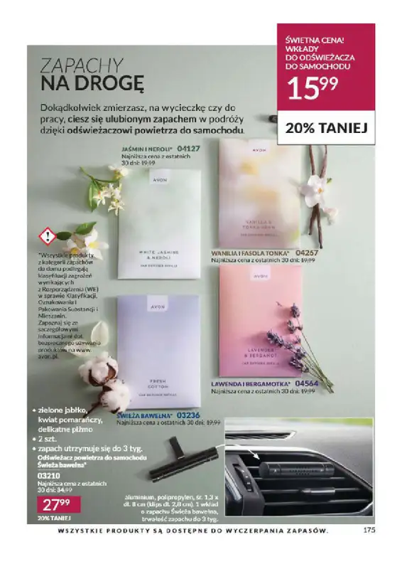 AVON - gazetka promocyjna Katalog od wtorku 06.08 do soboty 31.08 - strona 175