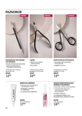 AVON - gazetka promocyjna Katalog od wtorku 06.08 do soboty 31.08 - strona 50 AVON - gazetka promocyjna Katalog od wtorku 06.08 do soboty 31.08 - strona 50