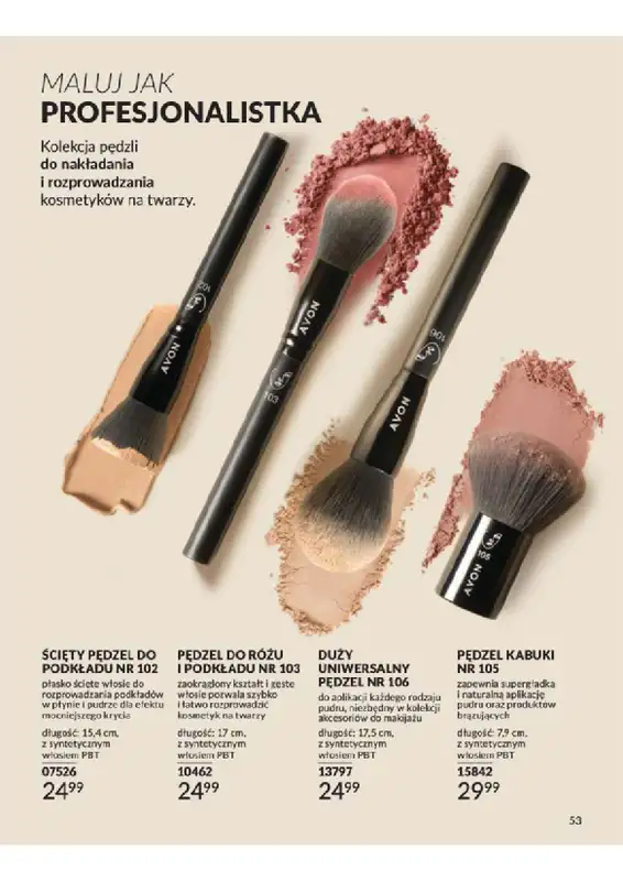 AVON - gazetka promocyjna Katalog od wtorku 06.08 do soboty 31.08 - strona 53
