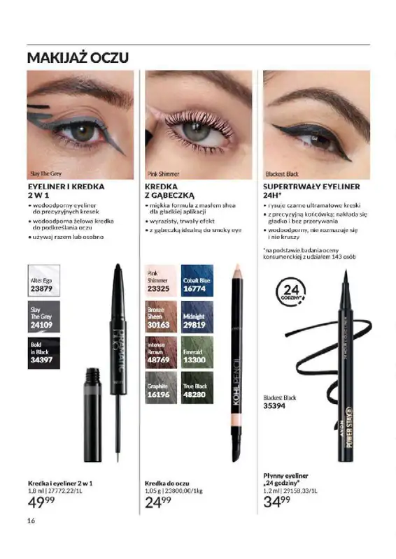 AVON - gazetka promocyjna Katalog od wtorku 06.08 do soboty 31.08 - strona 16